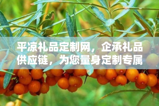 平凉礼品定制网，企承礼品供应链，为您量身定制专属礼品
